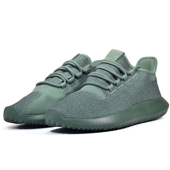 adidas Other - Adidas Tubular Shadow Green Lace Up Woven Running Sneakers Men's Size 10.5